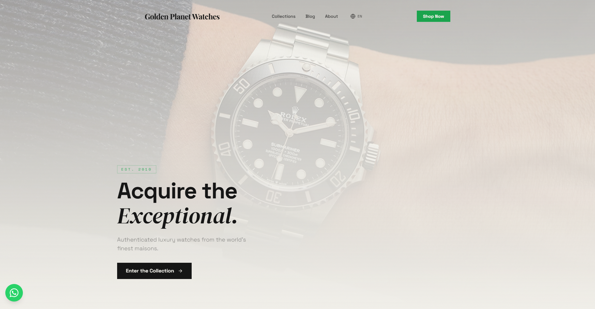 GOLDEN PLANET WATCHES